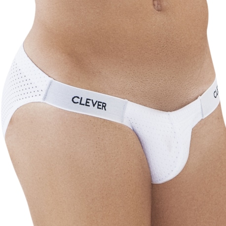 Clever Secrets Mesh Briefs - White