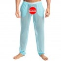 L'Homme invisible Cristallo Lounge Pants - Sky Blue