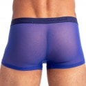 L'Homme invisible Caprera Hipster Push-Up Trunks - Blue