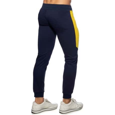 Addicted Pantalon Sport AD Coton Bleu Marine