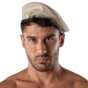 TOF Paris Béret Réversible Patriot Noir - Beige