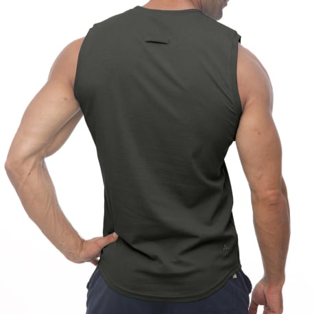 Marcuse Hero Tank Top - Charcoal