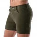 TOF Paris Patriot Chino Shorts - Khaki