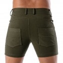 TOF Paris Patriot Chino Shorts - Khaki