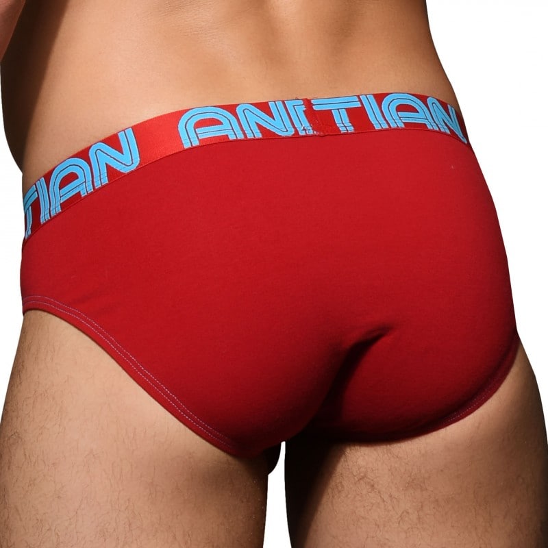 Andrew Christian Almost Naked Happy Briefs Red Inderwear