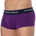 Garçon Français Cotton Trunks - Eggplant