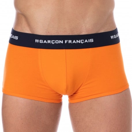 Garçon Français Cotton Trunks - Carrot