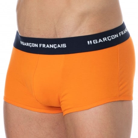 Garçon Français Cotton Trunks - Carrot