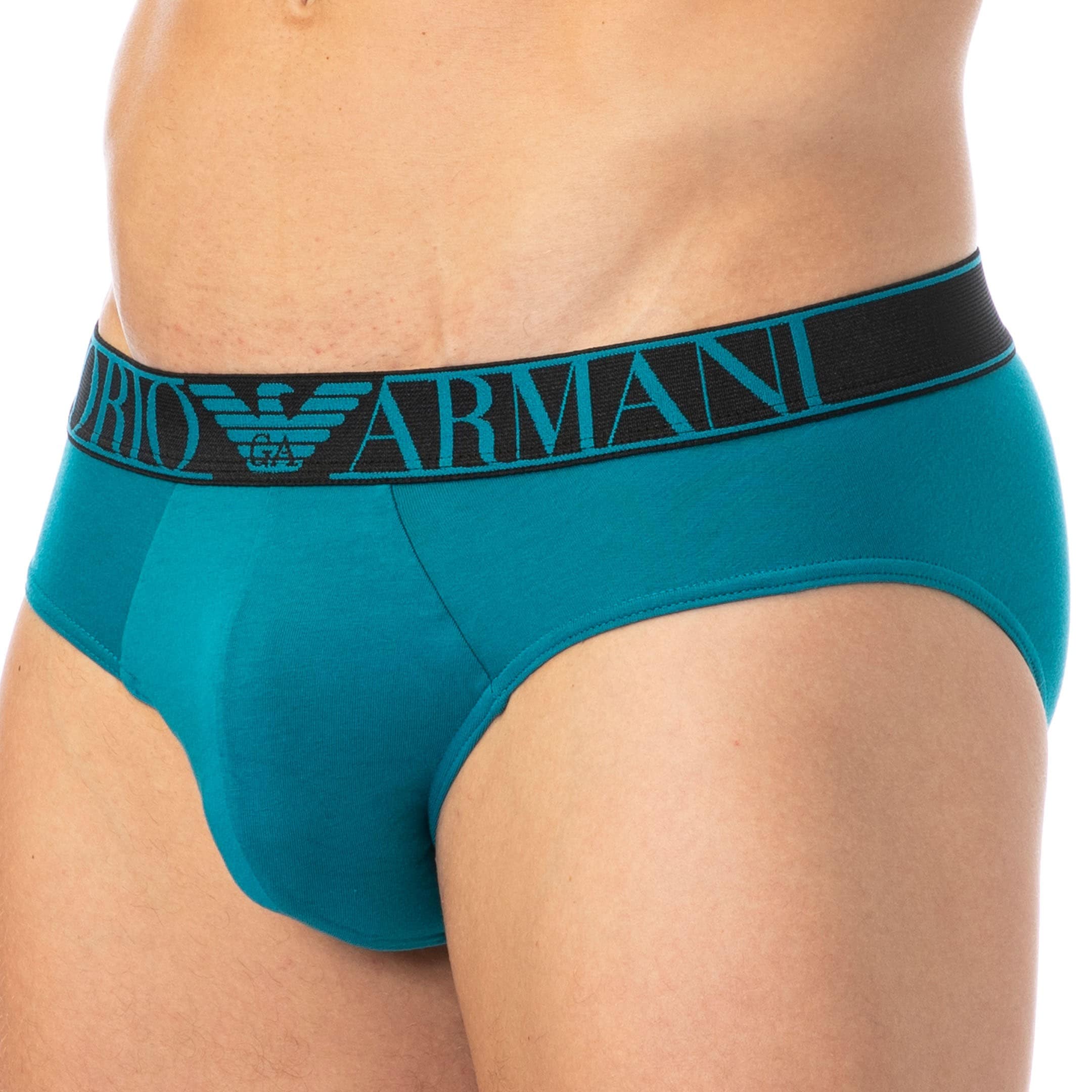 Emporio Armani Endurance Cotton Briefs - Topaz | INDERWEAR