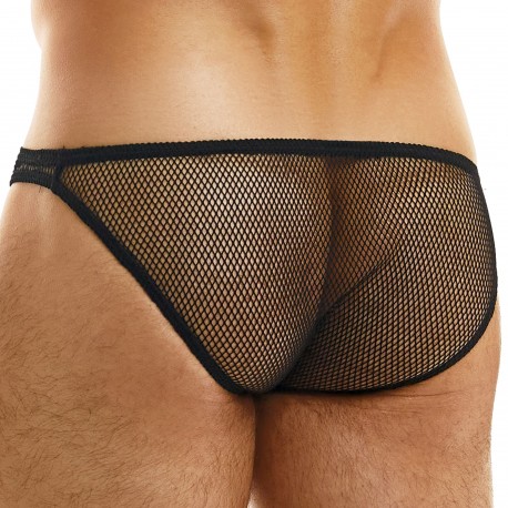 Modus Vivendi Mesh Low Cut Briefs - Black