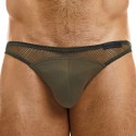 Modus Vivendi Mesh Low Cut Briefs - Khaki