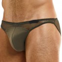 Modus Vivendi Mesh Low Cut Briefs - Khaki