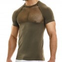 Modus Vivendi Mesh T-Shirt - Khaki