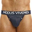 Modus Vivendi Jeans Tanga Briefs - Navy Blue