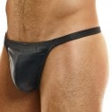 Modus Vivendi Leather Pleasure Thong - Black