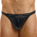 Modus Vivendi Vinyl Pleasure Thong - Black