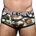 Andrew Christian Camouflage Pocket Trunks with Almost Naked