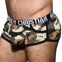 Andrew Christian Camouflage Pocket Trunks with Almost Naked