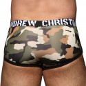 Andrew Christian Camouflage Pocket Trunks with Almost Naked