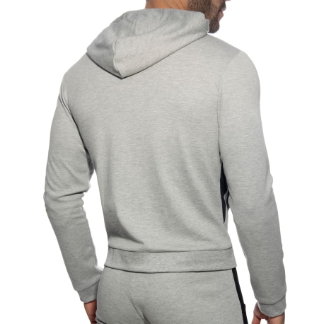 Addicted AD Cotton Sport Hoody - Heather Grey