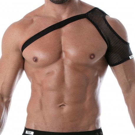 TOF Paris Circuit Mesh Shoulder Harness - Black