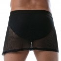 TOF Paris Circuit Mesh Skirt - Black