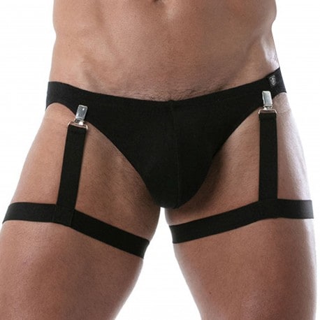 TOF Paris Circuit Leg Harness - Black (for one leg)