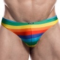 CUT4MEN Renaissance Bikini Briefs - Rainbow