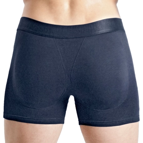 Rounderbum Long Padded Boxer - Navy