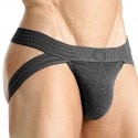 Rounderbum Basic Lift Jock Thong - Charcoal