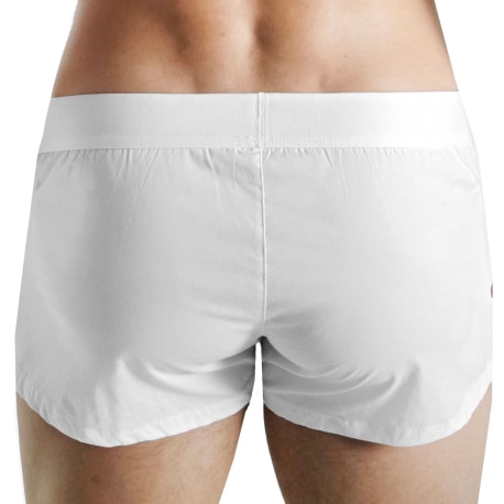 Rounderbum Basic Lift Boxer Shorts - White