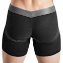 Rounderbum Anatomic Cotton Long Boxer Briefs - Black