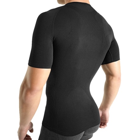 Rounderbum T-Shirt Seamless Compression Noir