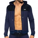 ES Collection Combi Sports Hoody - Navy