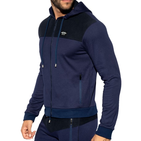 ES Collection Combi Sports Hoody - Navy