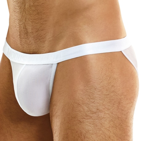 Modus Vivendi Muslin Tanga Briefs - White