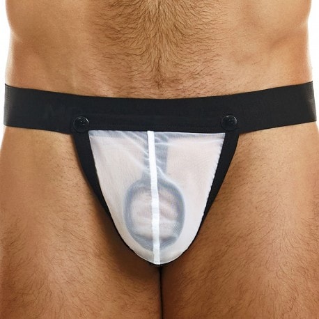 Modus Vivendi Pleasure Cockring Thong - White