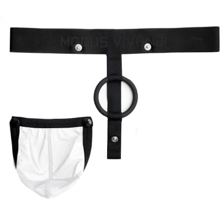 Modus Vivendi Pleasure Cockring Thong - White