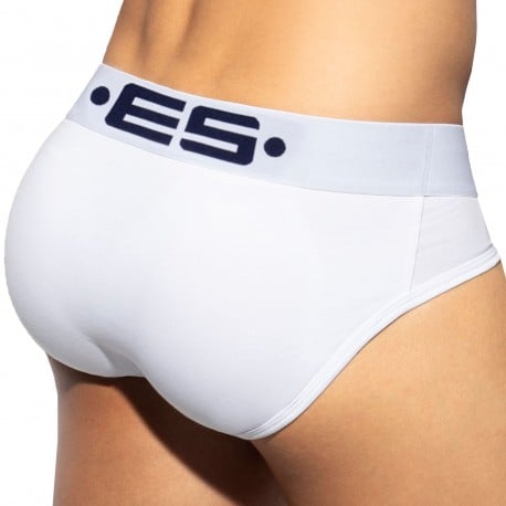 ES Collection Back Up Wonder Briefs - White