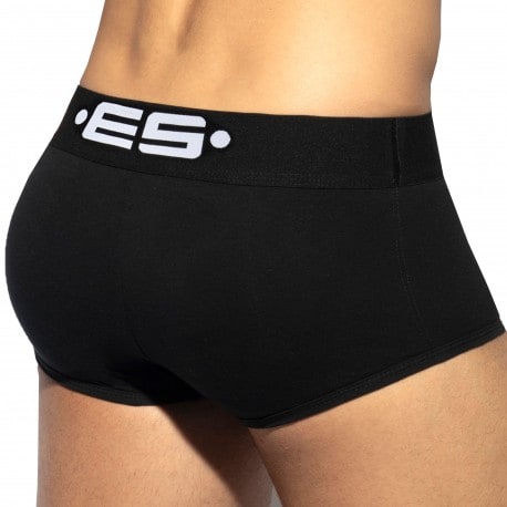 ES Collection Back Up Wonder Trunks - Black