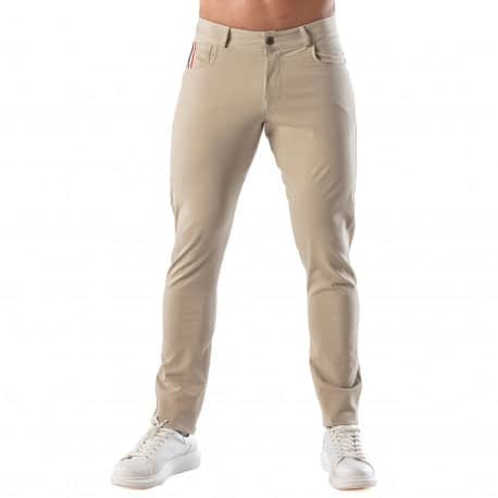 TOF Paris Patriot Chino Pants - Beige