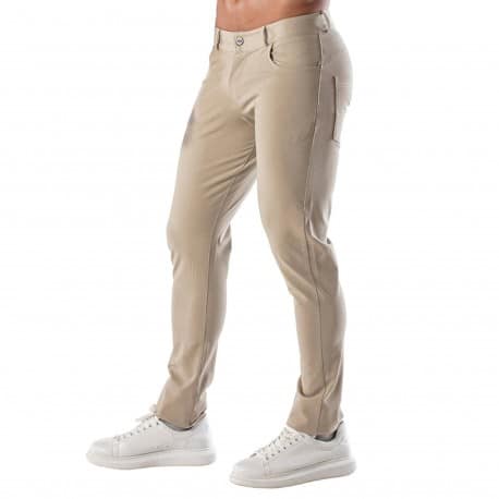 TOF Paris Patriot Chino Pants - Beige