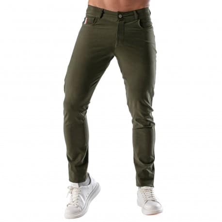 TOF Paris Patriot Chino Pants - Khaki