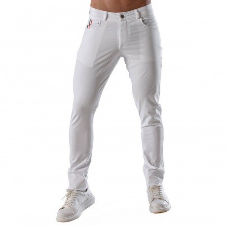 L'Homme invisible Sailor Pants - White