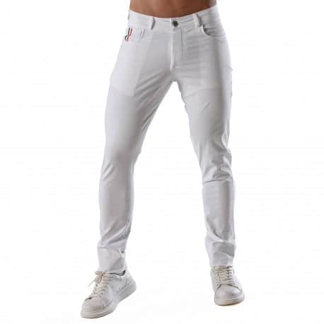 TOF Paris Patriot Chino Pants - White