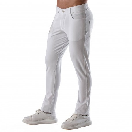 L'Homme invisible Sailor Pants - White