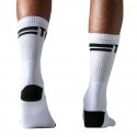 TOF Paris Chaussettes Sport Blanc - Noir