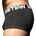 Andrew Christian Almost Naked Fly Tagless Boxer Briefs - Charcoal