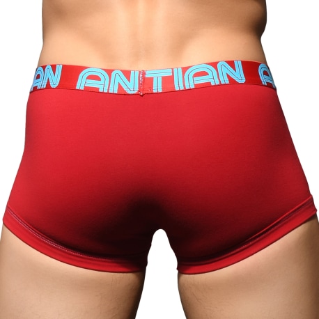 Andrew Christian Almost Naked Fly Tagless Boxer Briefs - Red