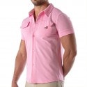 TOF Paris Patriot Cotton Shirt  - Pink